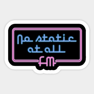 Steely Dan - FM No Static At All Sticker